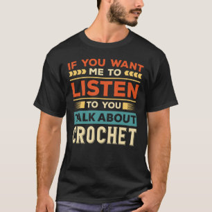 Camiseta Fale sobre Crochet