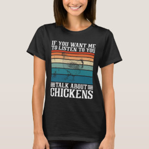 Camiseta Fale Sobre Galinhas