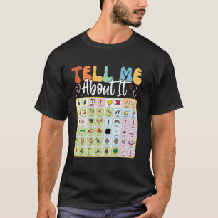 Camiseta Fale Sobre isso Professor de Educação Especial Aut