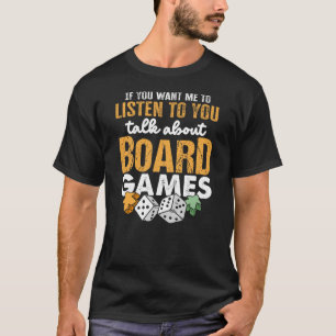 Camiseta Fale sobre jogos de Conselho