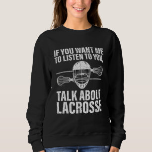 Camiseta Fale Sobre O Lacrosse Graphic For Player Coach