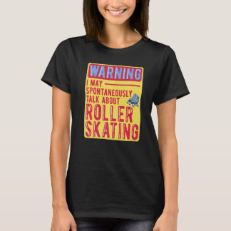 Camiseta Fale sobre o Skate do cilindro que gira o cilindro