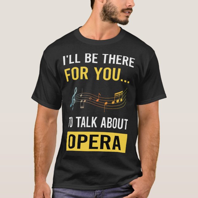 Camiseta Fale Sobre Ópera (Frente)