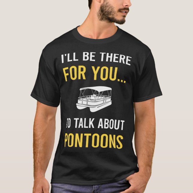 Camiseta Fale Sobre Pontoon Pontooning (Frente)