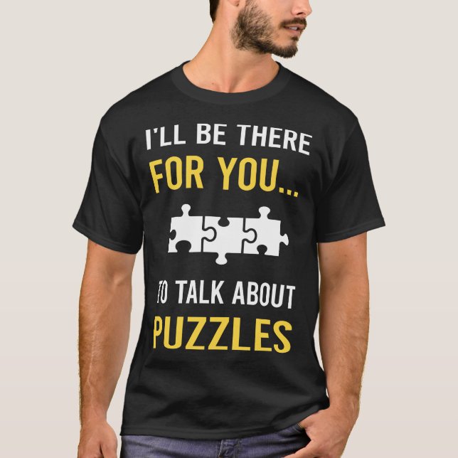 Camiseta Fale Sobre Puzzles (Frente)