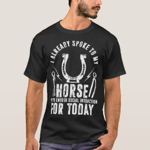 Camiseta Falei Com O Meu Cavalo, Cavalo Mais Cheiroso, A At