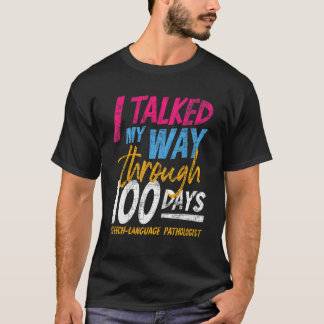 Camiseta Falei Durante 100 Dias Fala Linguagem