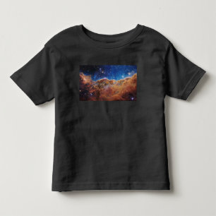 Camiseta Falésias Cósmicas Nebulosa Carina Espaço Telescópi
