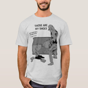 Camiseta FALHA: Aqueles são meus calçados