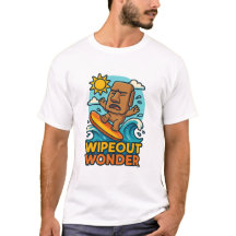 Falha no Surf Wipeout Moai Chibi