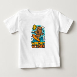 Camiseta Falha no Surf Wipeout Moai Chibi