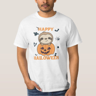 Camiseta Falhas Em Pumpkin Em Suas Lúteras Para O Hallowee