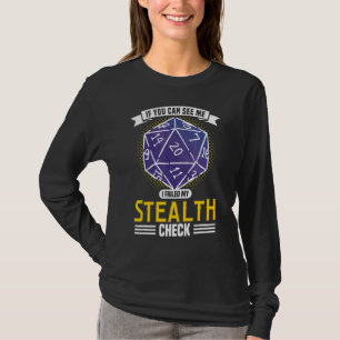 Camiseta Falhei Com O Ta Do Jogador De Função De Verificaçã