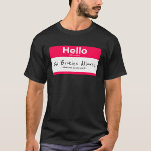 Camiseta Falidos Não São Permitidos Para Empreendedores Bem