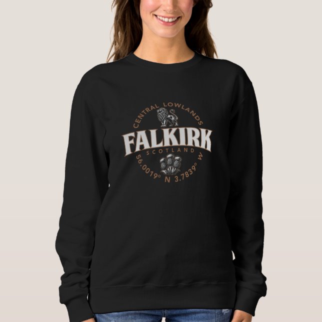Camiseta Falkirk Scotland Central Lowlands Labe (Frente)