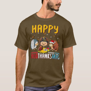 Camiseta Fall Autumn Hedgehog Halloween Happy Then