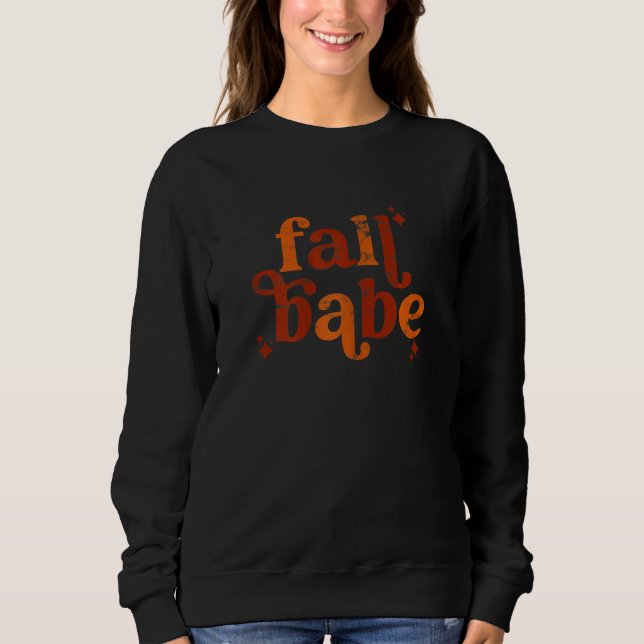 Camiseta Fall Babe   Thanksgiving matching family autumn ph (Frente)