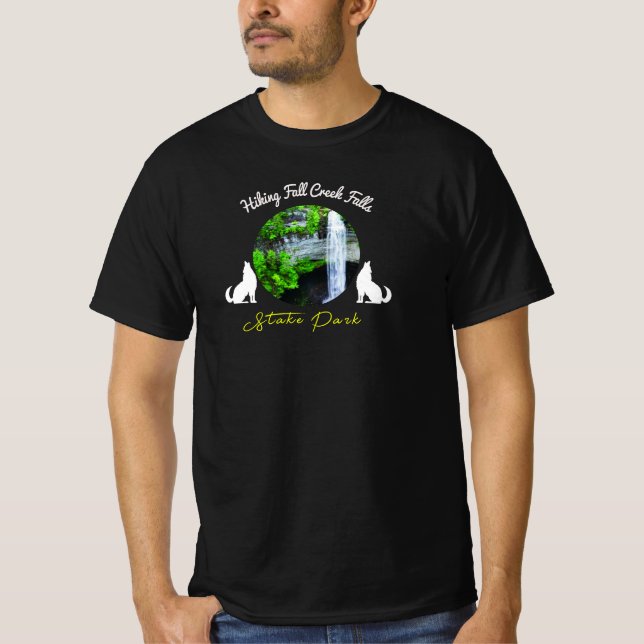 Camiseta Fall Creek Falls State Park - Parque Estadual do T (Frente)