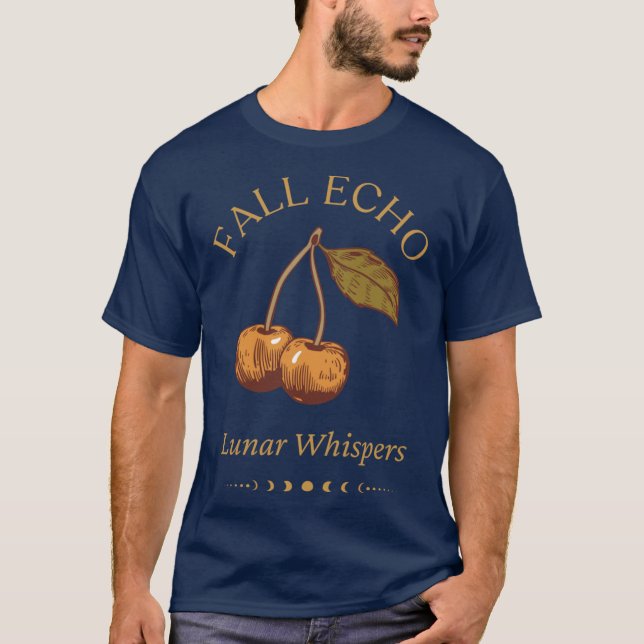 Camiseta FALL ECHO Lunar Whispers Autumn Echo and Lunar Mys (Frente)