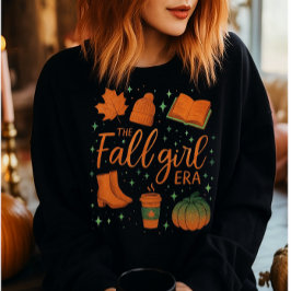Camiseta fall girl era sweatshirt , Autumn girl shirt gift 