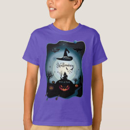 Camiseta Fall Halloween Party " trick or trata" arte engraç