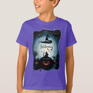 Camiseta Fall Halloween Party " trick or trata" arte engraç