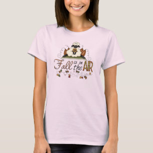 Camiseta "Fall is in the Air" Autumn Sheep Ladies Ringer