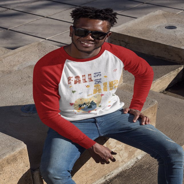 Camiseta Fall Is in the Air Raccoon Autumn (Fall Is in the Air Raccoon Autumn T-Shirt)