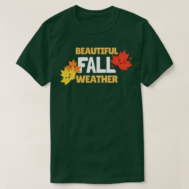 Camiseta Fall outono (Frente do Design)
