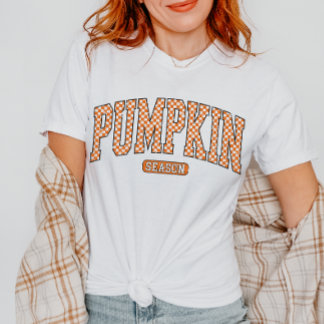 Camiseta Fall Pumpkin Cupada de Cuz
