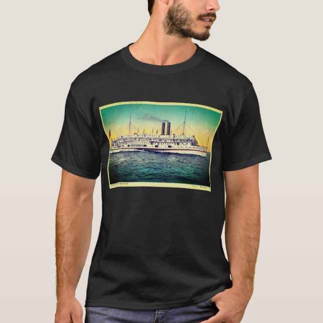 Camiseta Fall River Line, Vapor "Providence" (Frente)