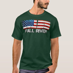 Camiseta Fall River Massachusetts Vintage aflita Souven