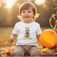 Fall Scarecrow Cute Birday