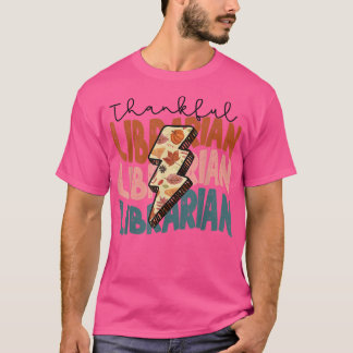 Camiseta Fall Season Autumn - Ação de Graças à Bibliotecári