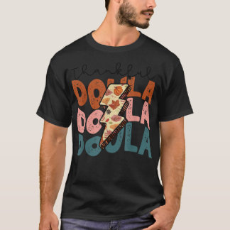 Camiseta Fall Season Autumn Graças Doula Thankspouing Gif