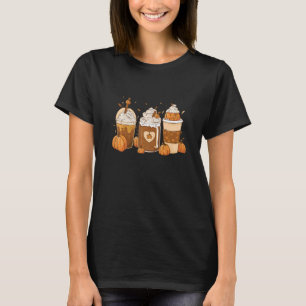 Camiseta Fall Spice Coffee Hallowwen Pumpkin Autumn Season