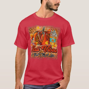 Camiseta Fall Vibes E Aquela Vida CMA Cai No Dia Nu