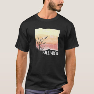 Camiseta Fall Vibes Relaxa outono