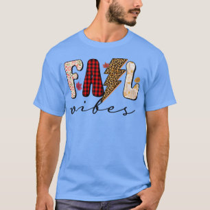 Camiseta Fall Vibes Sua Queda Yall Olá Queda Outono Outono