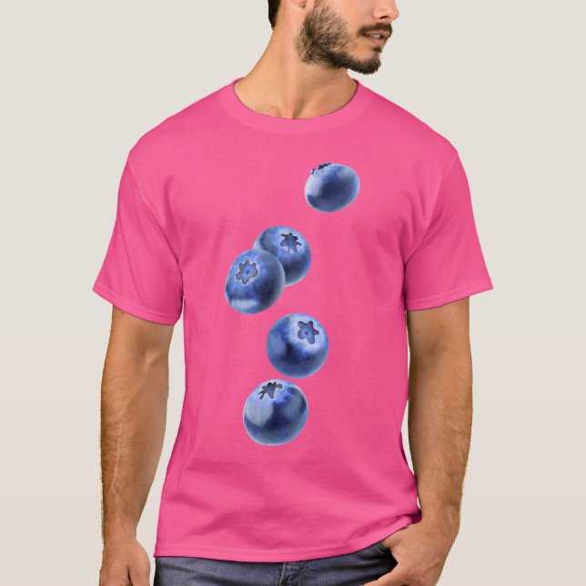 Camiseta Falling Blueberries (Frente)