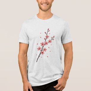 Camiseta Falling Sakura Blossoms