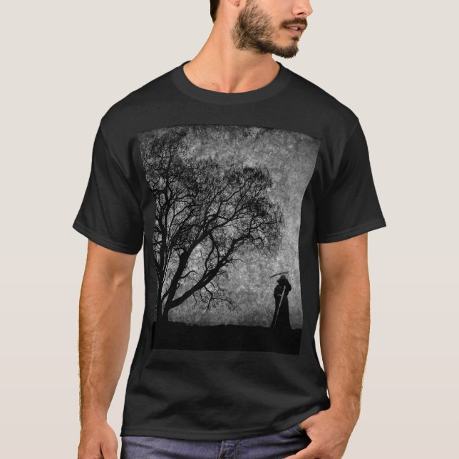 Camiseta Falln Grim Reaper - Limites de Arte Original Entre (Frente)