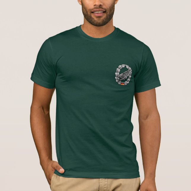 Camiseta Fallschirmjägertruppe Barettabzeichen (Frente)