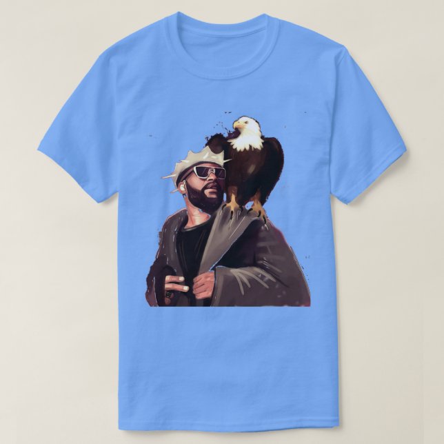 Camiseta Fally ipupa Eagle (Frente do Design)