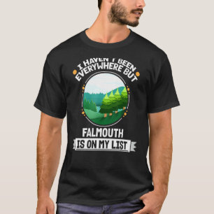 Camiseta Falmouth Está Na Minha Lista Natureza Fora De Árvo