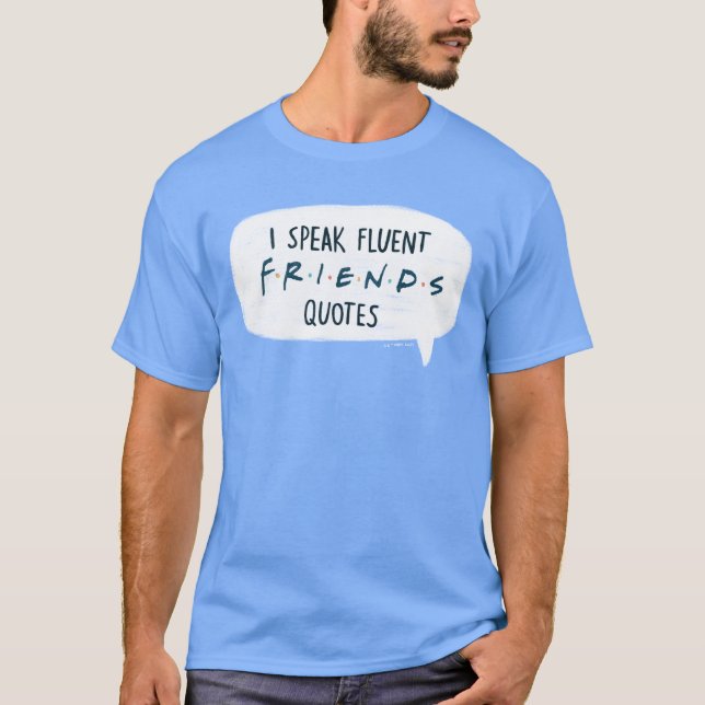 Camiseta Falo Citações Fluent Amigos™ (Frente)