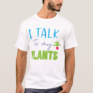Camiseta Falo com minha Design de citação de Plantas: