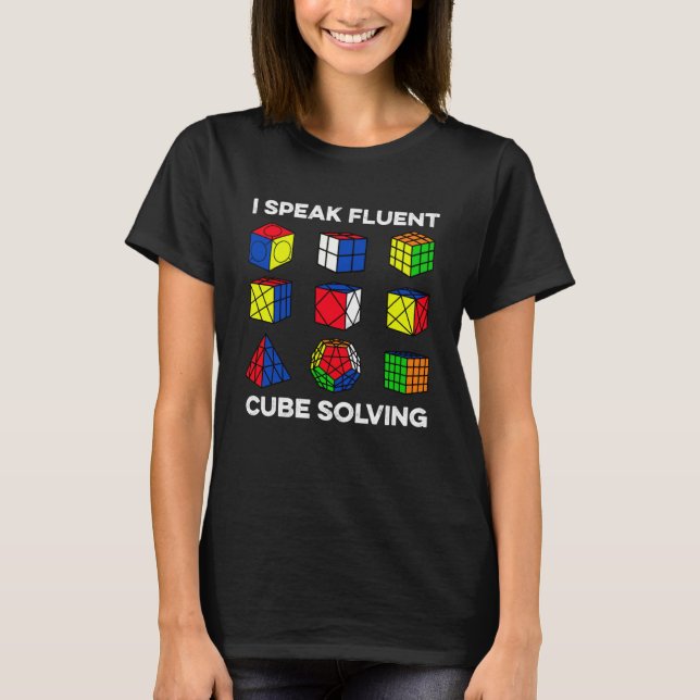 Camiseta Falo Fluent Cube Resolvendo Velocidade Competitiva (Frente)