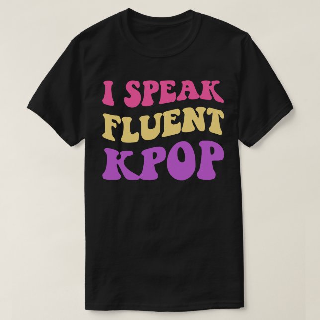 Camiseta Falo Fluent KPOP II (Frente do Design)