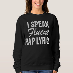 Camiseta Falo Fluent Rap Lyrics Cantando Rapper Music Vin